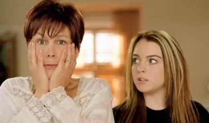 Jamie Lee Curtis y Lindsay Lohan en "Freaky Friday"