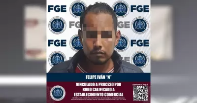 Acusado de robo calificado a establecimiento comercial