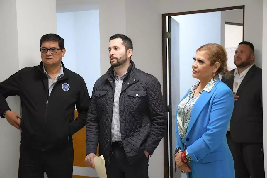 La Fiscal General del Estado supervisa las nuevas instalaciones de la agencia del ministerio p�blico en La Mesa