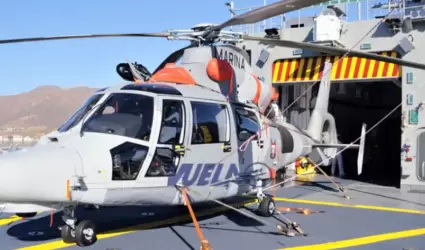 Este mircoles 6 de marzo se desplom un helicptero tipo Panther, que despeg d