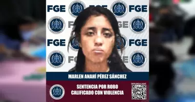 Mujer por robo calificado con violencia