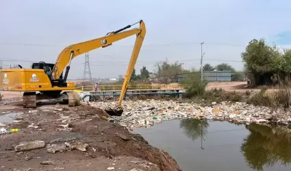 Continan acciones de mantenimiento en Mexicali