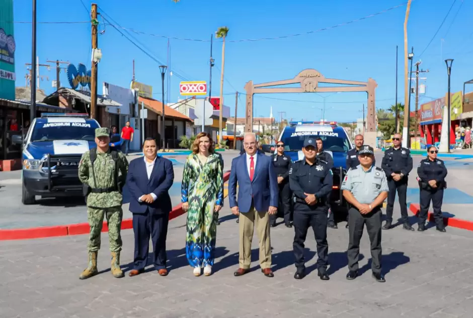 Rufuerza Gobernadora Marina del Pilar prevencin del delito en San Felipe