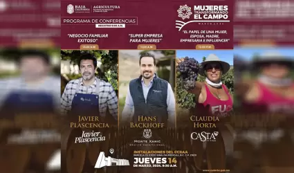 Invita SADERBC a tercer encuentro de mujeres transformando el campo