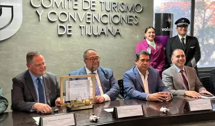 Reconocen18 aos de Volaris como aliado en la promocin de Tijuana