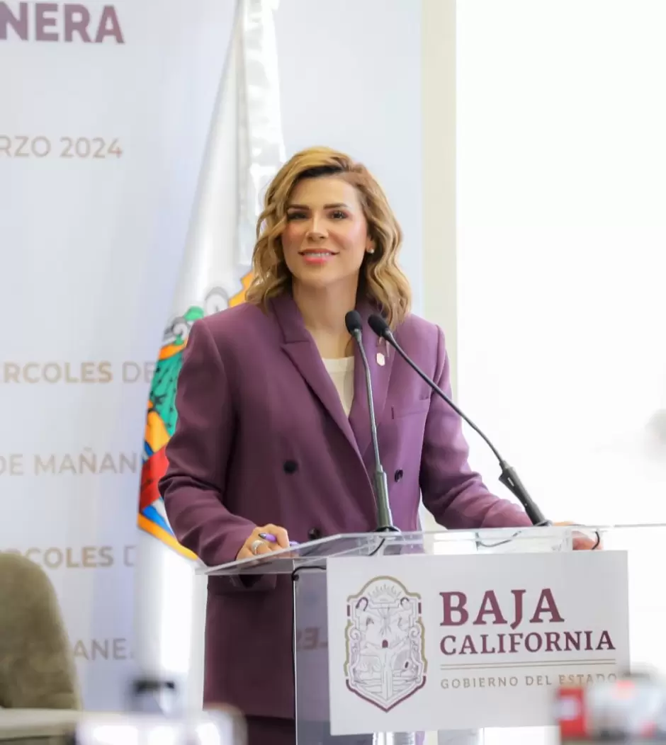 Presenta Gobernadora Marina del Pilar acciones contra empresas golondrinas en Baja California