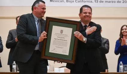 La UABC nombr Profesor Emrito al doctor Miguel ngel Martnez Romero