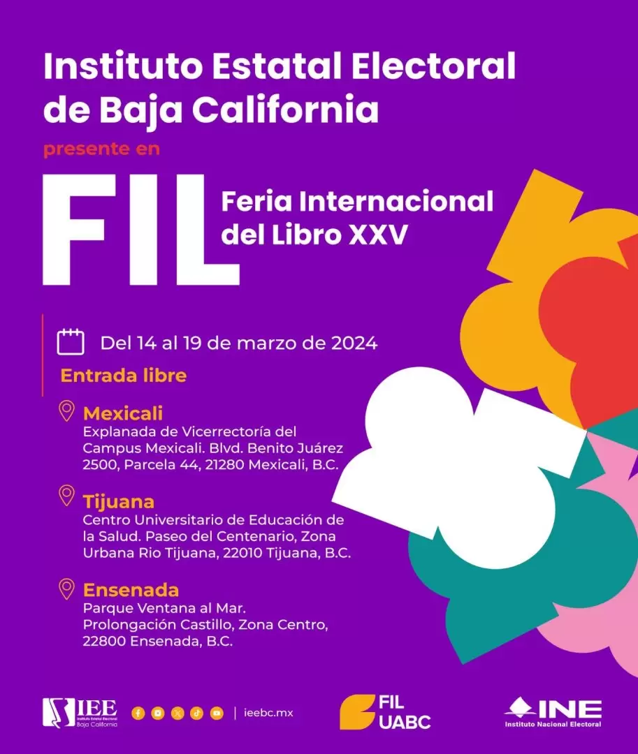 XXV Feria Internacional del Libro de la UABC