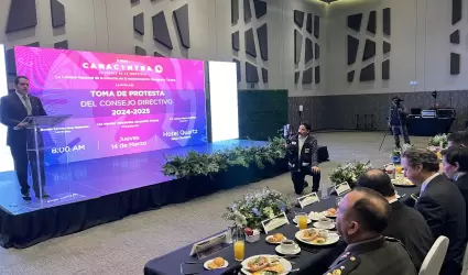 Toma protesta Alejandro Jaramillo como presidente de Canacintra Tijuana