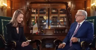 Entrevista de Inna Afinogenova a AMLO