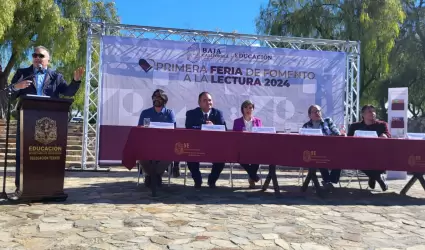 Primera Feria Estatal de Fomento a la Lectura 2024