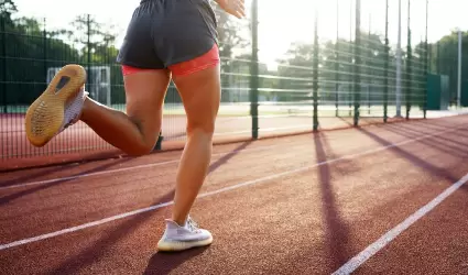 Mujer corriendo