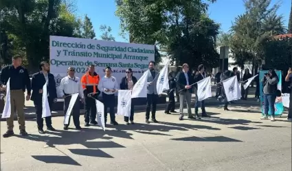 Participa Fiscal�a Regional de Tecate en el operativo "Semana Santa Segura"