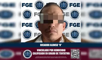 Detenido por homicidio calificado en grado de tentativa