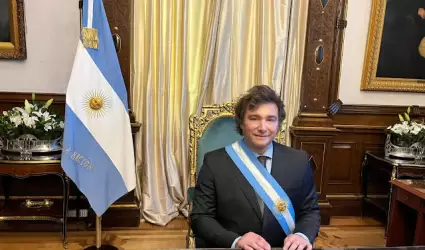 Javier Milei, presidente de Argentina