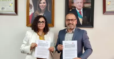 Firman convenio de colaboracin CESISPE y Centros de Integracin Juvenil