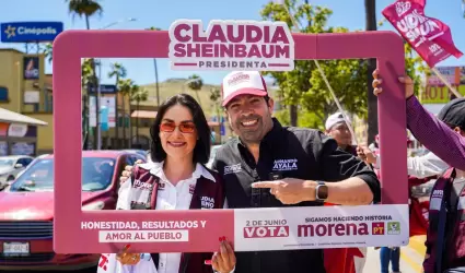 Promueve Armando Ayala respaldo para Claudia Sheinbaum