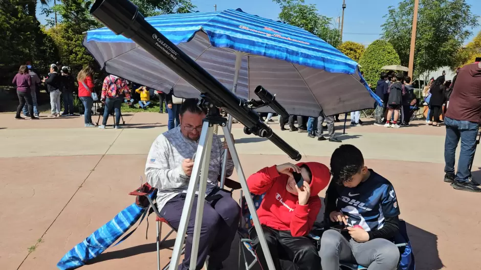 El Trompo de Tijuana para presenciar el eclipse