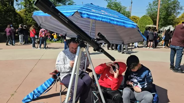 Eclipse en el Museo El Trompo