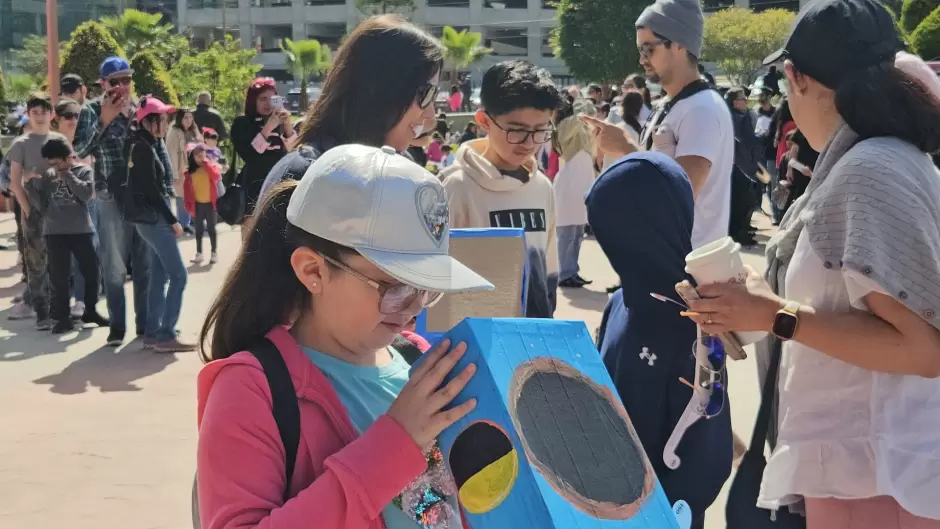 Eclipse en el Museo El Trompo