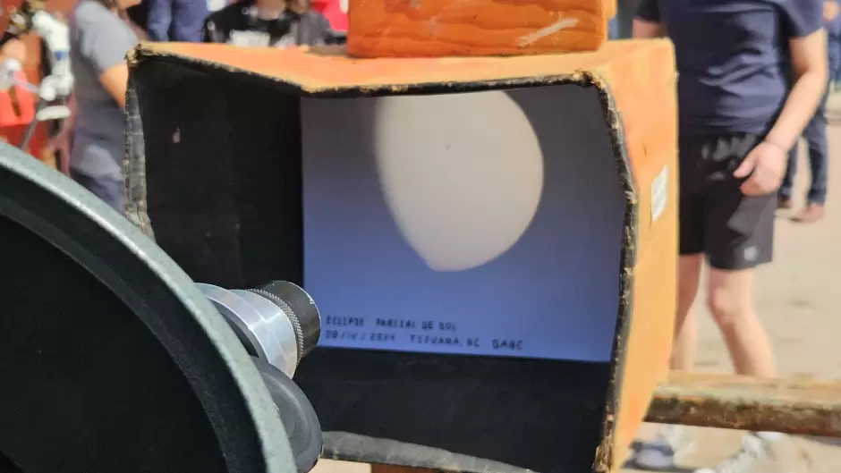 Eclipse en el Museo El Trompo