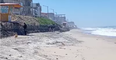 Reportan hallazgo de cadver con heridas de bala en la playa de Tijuana