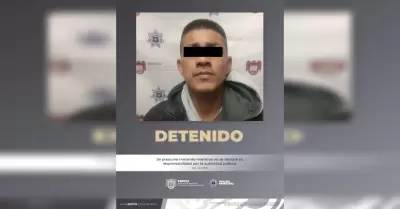 Sujeto es capturado por la polica municipal