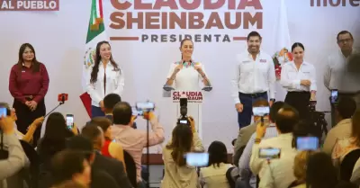 Claudia Sheinbaum defiende los programas sociales