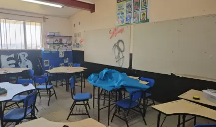 Vuelve a ser vandalizada Escuela Primaria Morelos