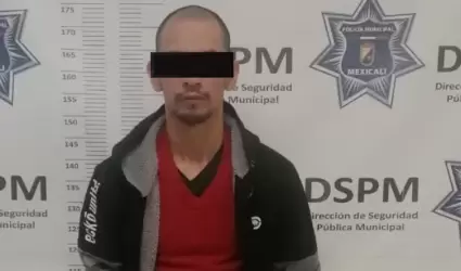 Detenido por posesin de metanfetamina y marihuana