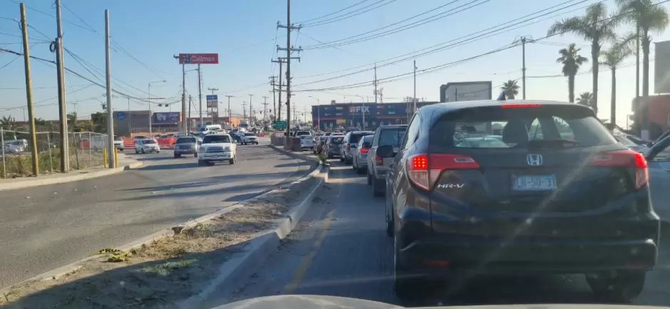 Nuevo cierre en el bulevar El Rosario causa congestin vehicular en Santa Fe