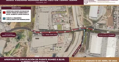 Anuncia SIDURT apertura de segunda etapa del Nodo Alamar en Tijuana
