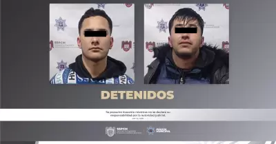 2 sujetos fueron capturados por la polica municipal