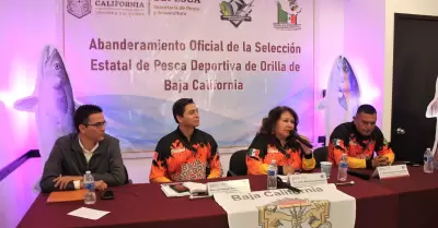 Abanderan a seleccin estatal de pesca deportiva de playa