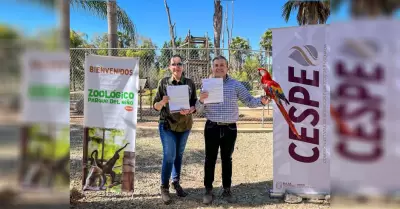 Acuerdan CESPE y Parque Jersey fomentar cuidado del agua y cultura del pago opor