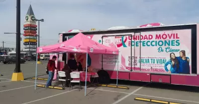 Instalan Mdulo Rosa Mvil en Plaza Carrousel, para la deteccin oportuna de Cn