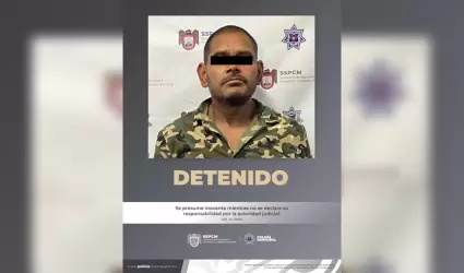 Detenido tras asalto con violencia