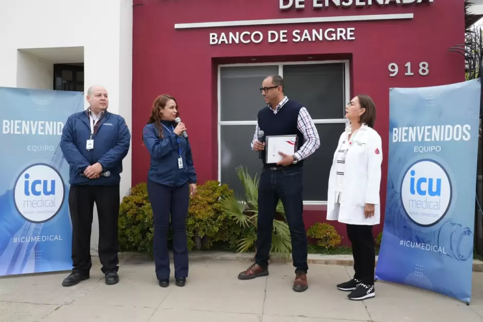 Reconocen a ICU Medical de Mxico por su iniciativa "Comparte Vida"