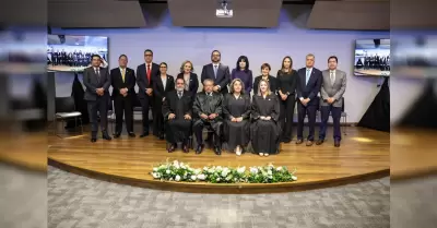 Ceremonia de reconocimiento para juezas y jueces en retiro