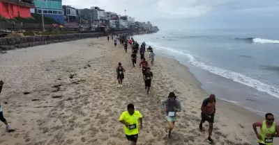 Disfrutan ruta a orillas del mar en serial de Playas de Tijuana