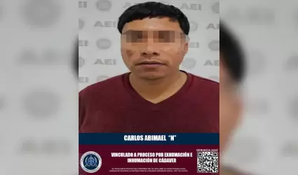 Bajo proceso penal sujeto sealado por exhumacin e inhumacin de cadver