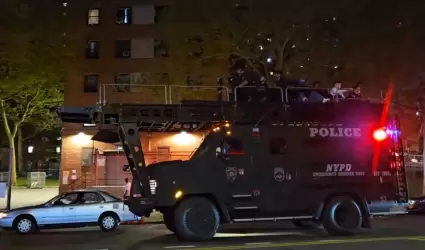 Desalojo de manifestantes de la Universidad de Columbia en Nueva York