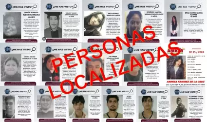 Localizan a personas