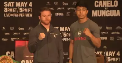 "Canelo" lvarez y Jaime Mungua