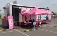 Inauguran M�dulo Rosa e inician campa�a de invitaci�n al mast�grafo m�vil en Plaza Las Fuentes