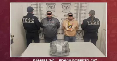 11 kilos de metanfetamina en Ensenada