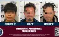 Agentes Estatales de Investigacin de Playas de Rosarito cumplimentan mandatos judiciales a tres sujetos