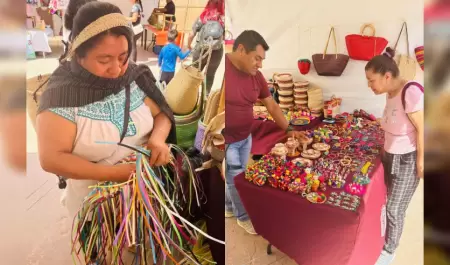 Artesanas y artesanos de comunidades indgenas