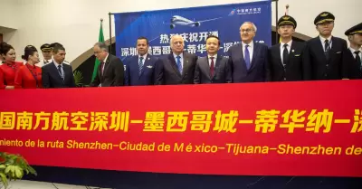 Vuelo reanudado Mxico-China es con escala en Tijuana