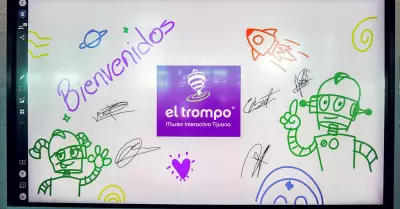 Recibe El Trompo donativo de pantalla smart